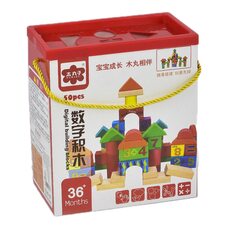 Конструктор  «Цифры-знаки», 50 дет.