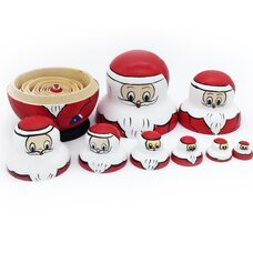 Матрешка «Дед Мороз», 10 в 1