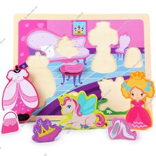 Об'ємний вкладиш «Принцеса»