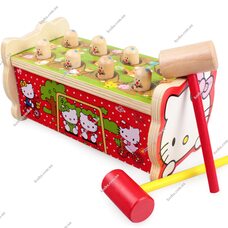 Охота на мышек «Hello Kitty».