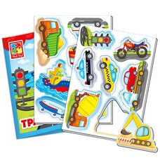 Магниты «Транспорт», 13 магнитов