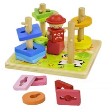 Пирамидка-сортер «Логика»