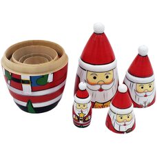 Матрешка «Дед Мороз», 5 в 1