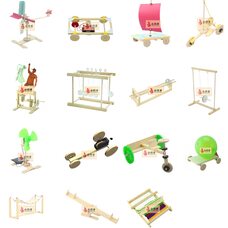 Чудо техника, 15 строений (набор 5)