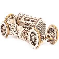 Механическая 3D-модель «Спорткар U-9 Гран-при», 348 дет. 