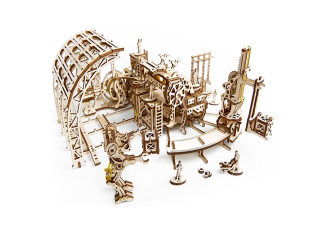 Механическая 3D-модель «Фабрика роботов», 598 дет.