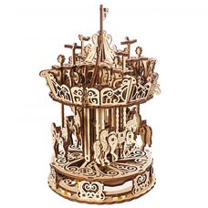 Механическая 3D-модель «Карусель», 300 дет.