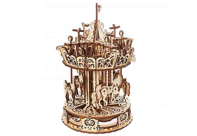Механическая 3D-модель «Карусель», 300 дет.