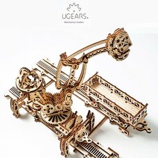 Механическая 3D-модель «Манипулятор на рельсах», 354 дет.