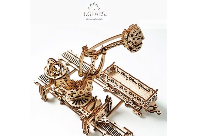 Механічна 3D-модель «Маніпулятор на рейках», 354 дет.