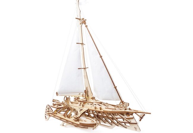 Механическая 3D-модель «Тримаран Мерихобус», 237 дет.