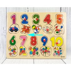 Цифры-картинки «Игрушки»