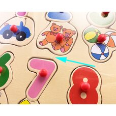 Цифры-картинки «Игрушки»