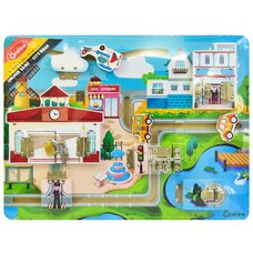 Бизиборд-лабиринт «Город». Замочки.