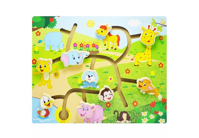 Бродилка «Найди голову животному»