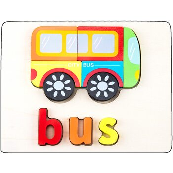 Объемный пазл «Bus»