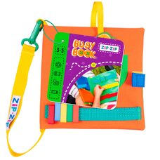Busy Book «Утенок». Застежки.