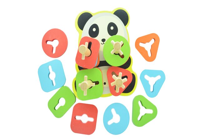 Геометрический сортер «Панда»