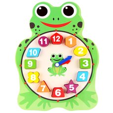 Часы-вкладыши «Лягушка»