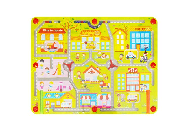 Магнитный лабиринт «Городская жизнь»