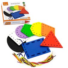 Дерев'яна шнурівка «Фігури»