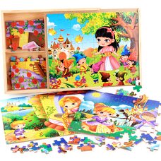 Набор пазлов. Герои мультфильмов - 1