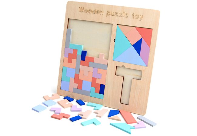 Головоломка 3 в 1 (цветная)