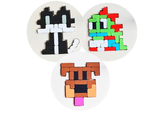 Головоломка-мозаики «Животные»