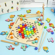 Игра-рыбалка «Шарики-рыбки»