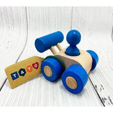 Каталка «Гоночная машина» (синяя)