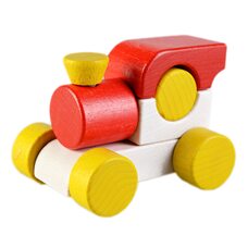 Каталка-паровоз (красная)