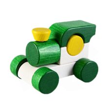 Каталка-паровоз (зелёная)
