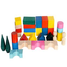 Конструктор «Деревянный», 31 дет.