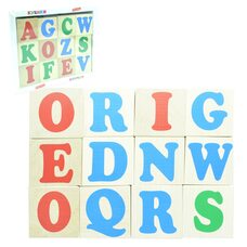 Кубики. Английский алфавит 12 кубиков