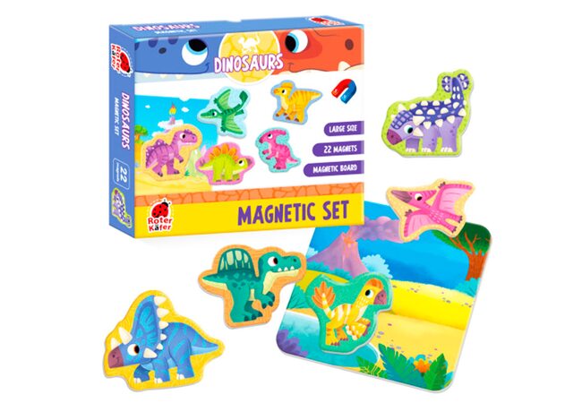 Магнитная игра  «Динозаврики»