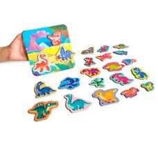 Магнитная игра  «Динозаврики»
