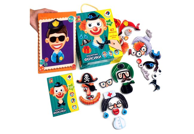 Магнитная игра «Фейсики»