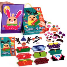 Магнитная игра «Зверушки»