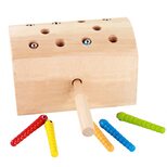 Магнитная рыбалка «Гусенички» (неокрашенная) Магнитная рыбалка «Гусенички» (неокрашенная)