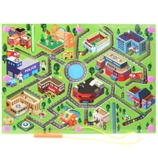 Магнитный лабиринт «Город»