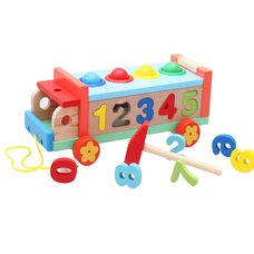 Машинка-стучалка-сортер «Цифры»