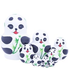 Матрешка «Панда», 10 в 1