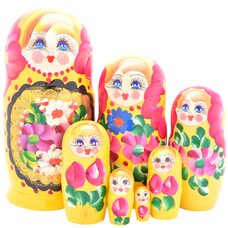 Матрешка 7 в 1 «Украинская», красочная