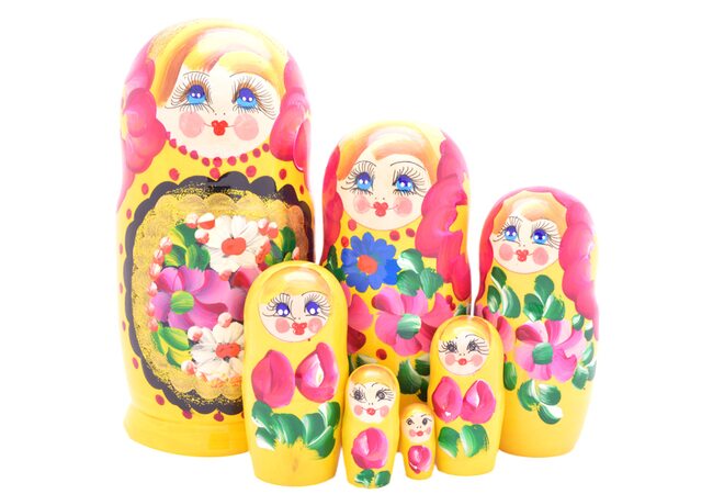 Матрешка 7 в 1 «Украинская», красочная