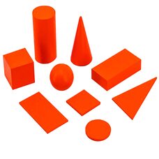 Набор моделей гео фигур и тел