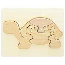 Объемный пазл в рамке «Черепаха», 6 дет.