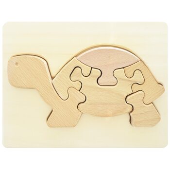 Объемный пазл в рамке «Черепаха», 6 дет.