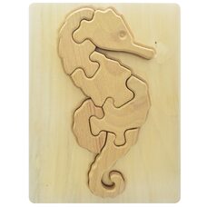 Объемный пазл в рамке «Морской конек», 6 дет.