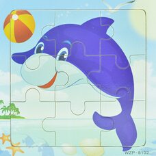Пазл «Дельфин», 9 дет.