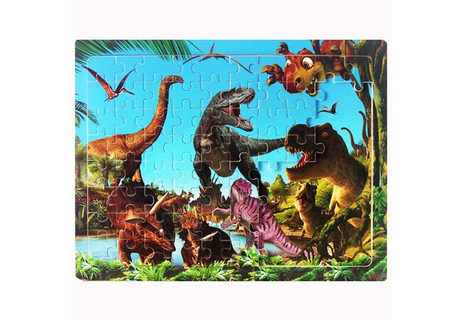 Пазл «Динозавры», 80 дет.